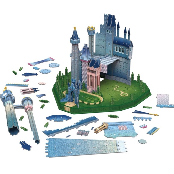 4D Build: Disney Princess Cinderella 3D Castle 356-Piece Puzzle-NIB - Picture 8 of 11